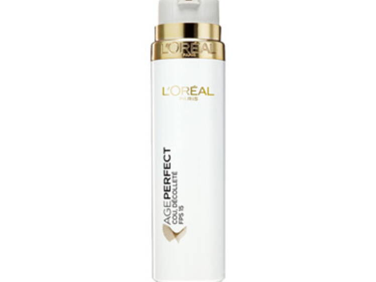 Age Perfect Fluide Réhydratant Cou et Décolleté FPS 15 de L'OREAL