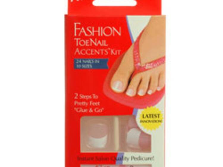 Fashion Toenail Kit Faux Ongles Pour Orteils