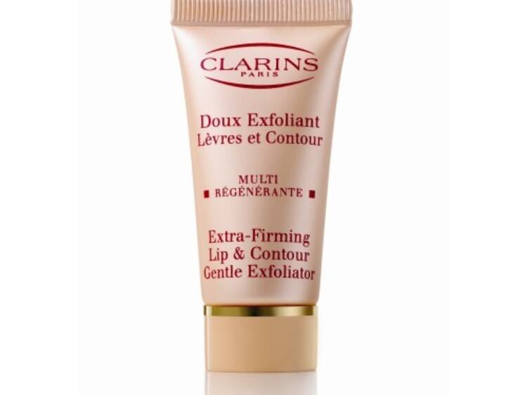 Clarins gommage exfoliant. Контуринг от кларанс. Кларанс Peace and Lips.