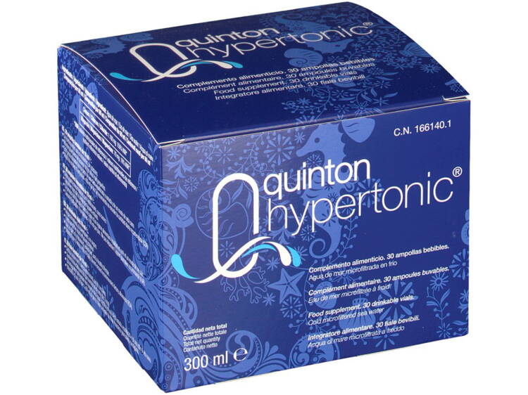 Quinton Hypertonic Ampoules Buvables D'Eau de Mer de LABORATOIRES
