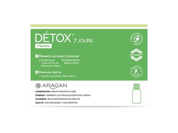 Détox 7 Jours Aragan Matin Ou Soir