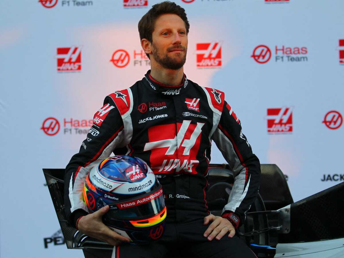 Romain Grosjean, opéré, dévoile un cliché impressionnant de ses brûlures