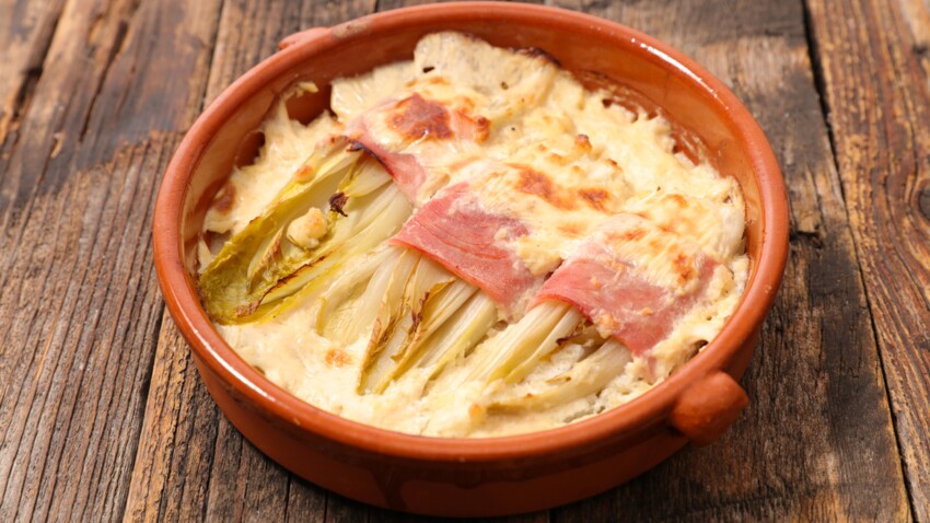Chicon Flette La Recette Des Endives Facon Tartiflette De Laurent Mariotte Femme Actuelle Le Mag