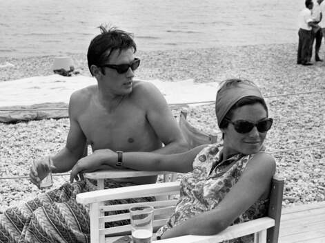 Alain Delon et sa femme Nathalie, la seule qu'il ait jamais épousée