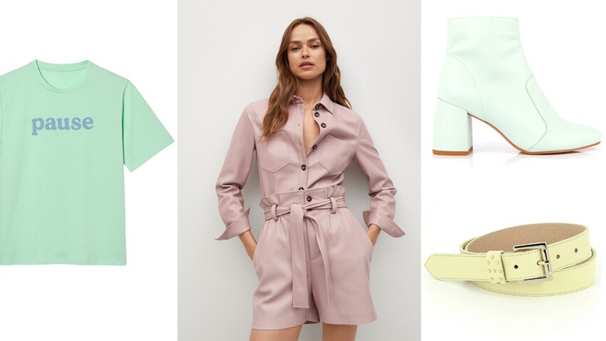 Couleurs Pastel Elles Reviennent Au Top Des Tendances Et On Adore Femme Actuelle Le Mag