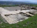 Les thermes romains d'Acinipo en Espagne