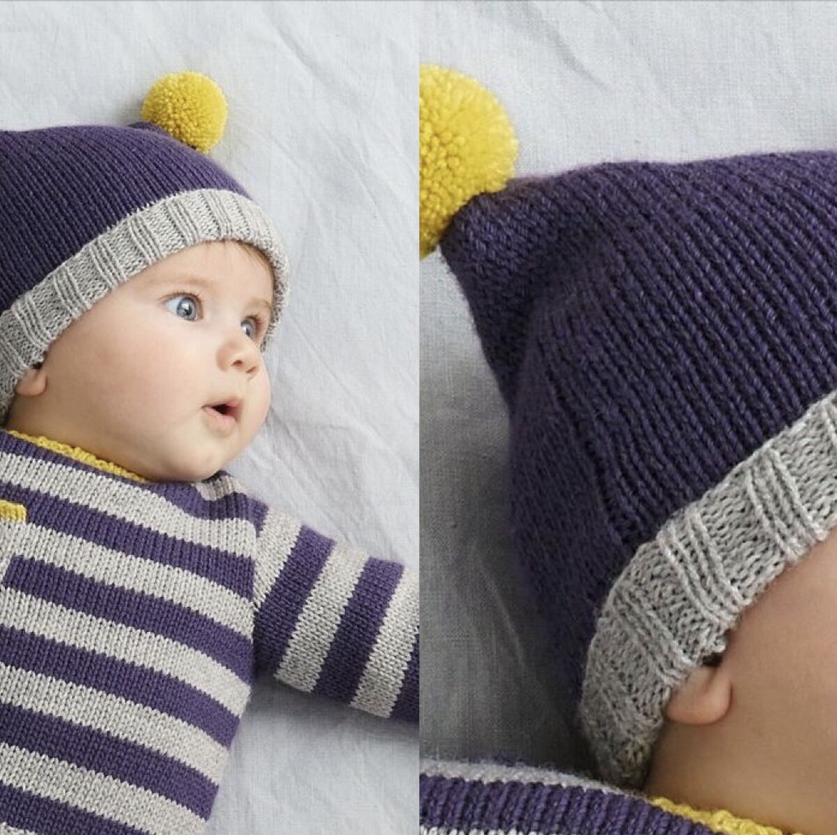 Layette Comment Tricoter Un Bonnet En Laine Pour Bebe Femme Actuelle Le Mag