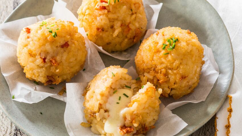 Arancini au reblochon facile : découvrez les recettes de cuisine de Femme  Actuelle Le MAG