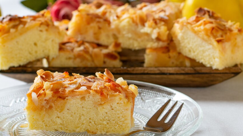 Gateau Fondant Aux Amandes Decouvrez Les Recettes De Cuisine De Femme Actuelle Le Mag