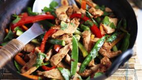 Recette Wok de poulet aux légumes sur Chefclub daily