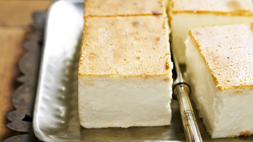 Gateau Au Fromage Blanc Decouvrez Les Recettes De Cuisine De Femme Actuelle Le Mag