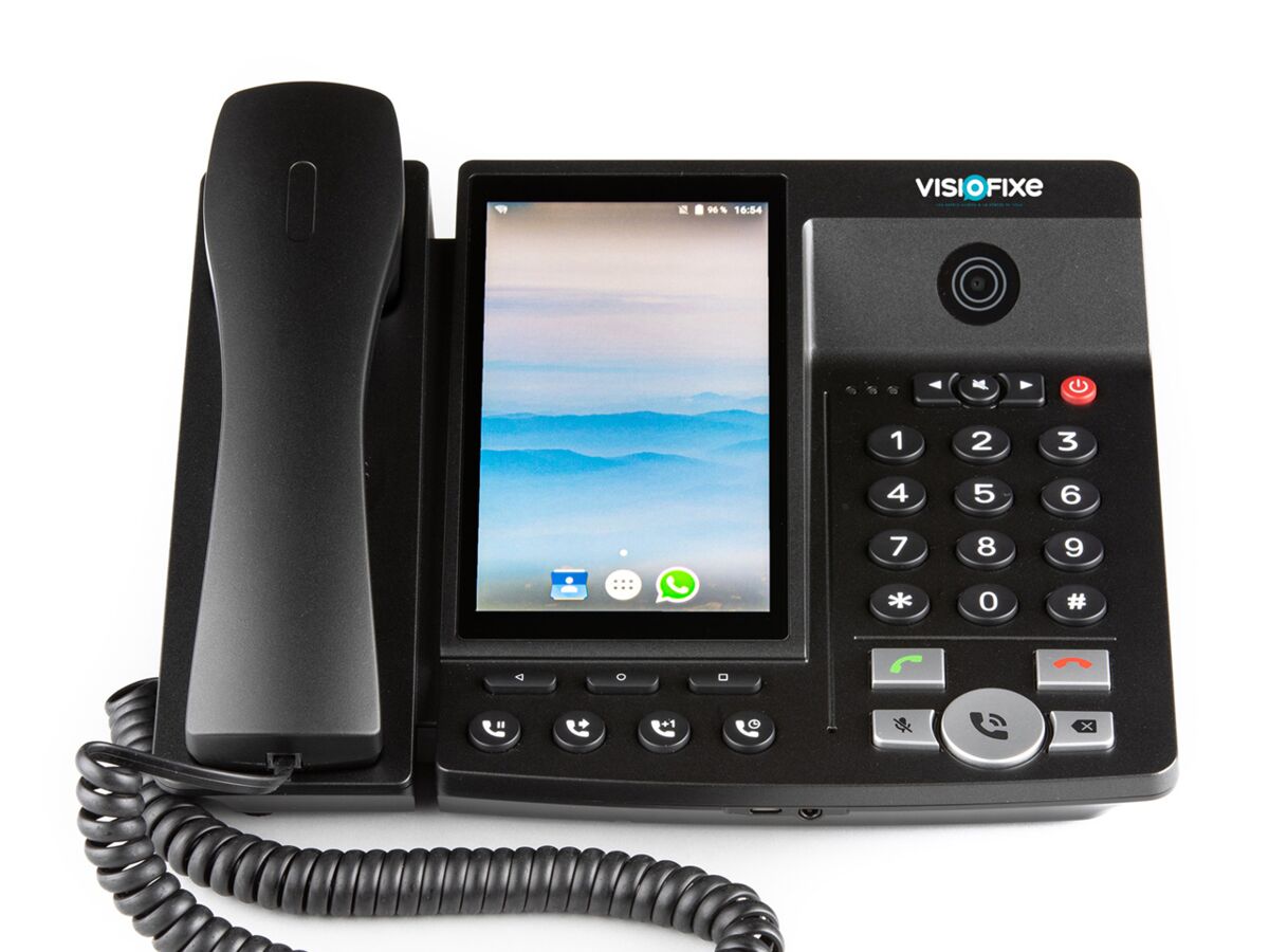 VGEBY Téléphone Fixe avec Appel Mains Libres, Téléphone Fixe avec