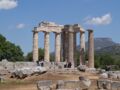 Le temple de Zeus à Némée