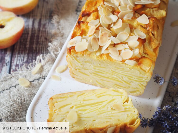 L Incroyable Gateau Invisible Aux Pommes De Cyril Lignac Femme Actuelle Le Mag