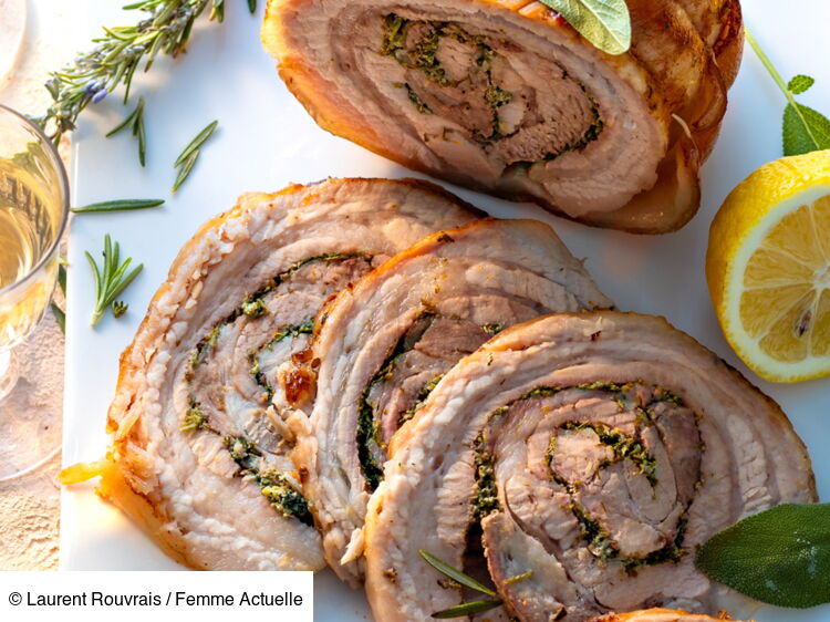 Porchetta découvrez les recettes de cuisine de Femme Actuelle Le MAG