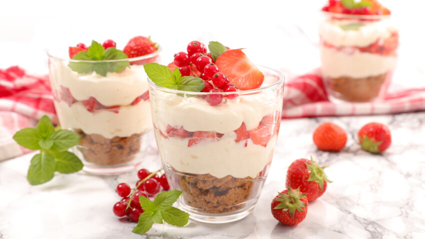 Tiramisu Fraise Speculoos Decouvrez Les Recettes De Cuisine De Femme Actuelle Le Mag