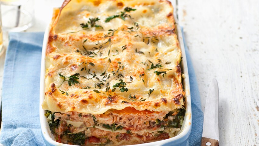 Lasagnes Au Saumon Et Aux épinards Facile : Découvrez Les Recettes De ...