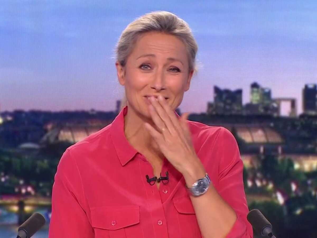 Anne-Sophie Lapix : son irrésistible fou rire en plein 20h de France 2