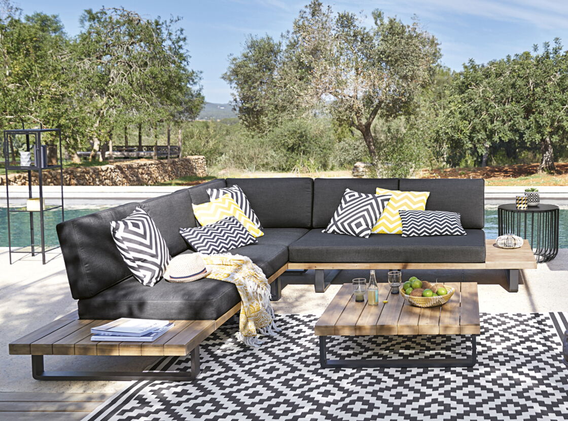 Contemporain Intemporel Ou Graphique 3 Id es Pour Un Salon De Jardin 