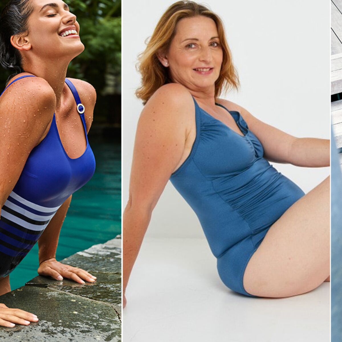 Quel maillot de bain imprimé choisir après 50 ans ? : Femme