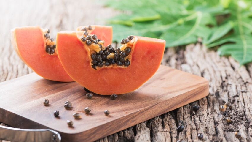 La Recette Originale Du Gateau Moelleux A La Papaye De Cyril Lignac Femme Actuelle Le Mag