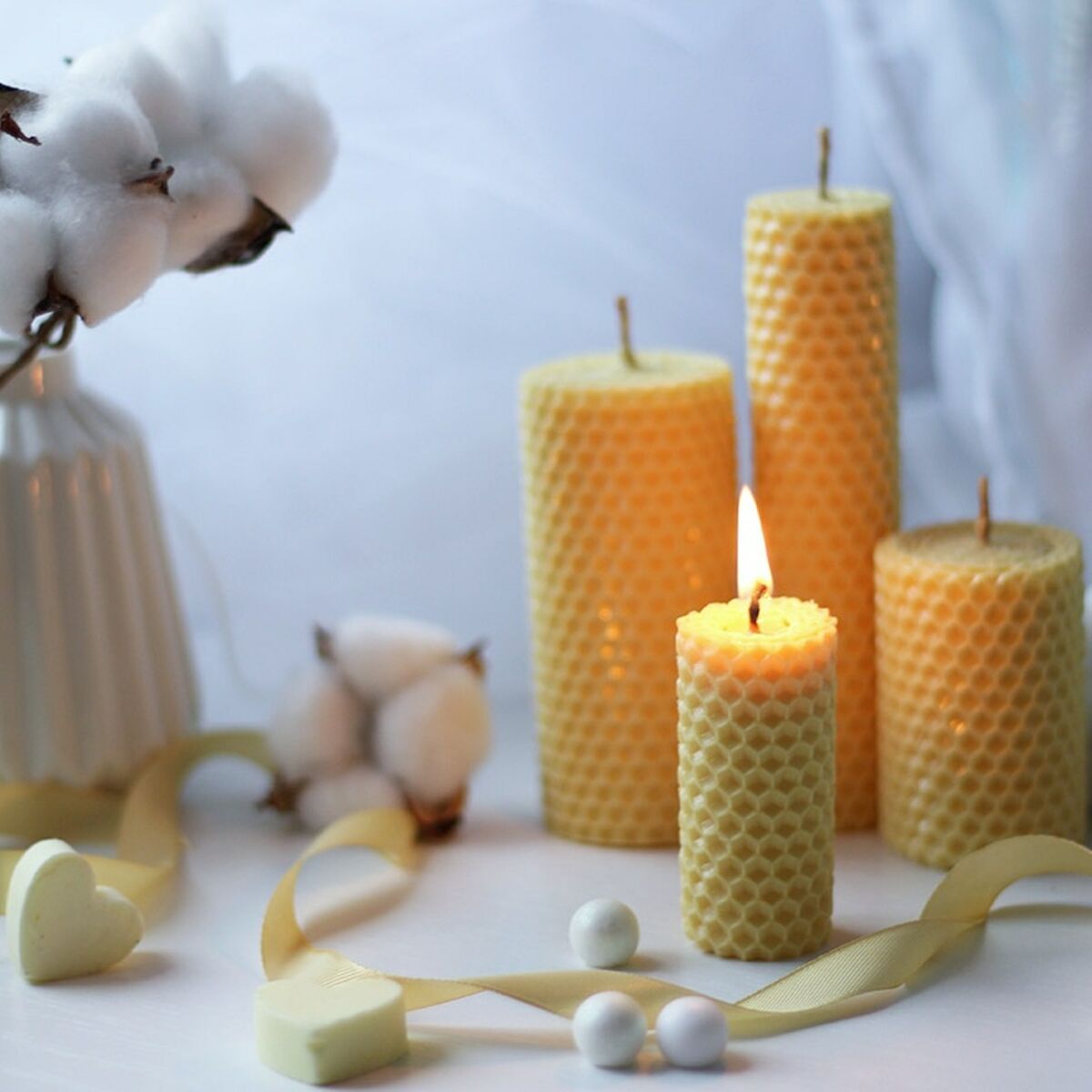 Les différents types de bougies romantiques