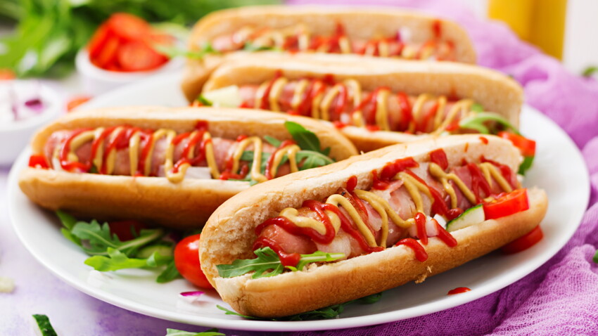 Hot dog maison facile et rapide : découvrez les recettes de cuisine de