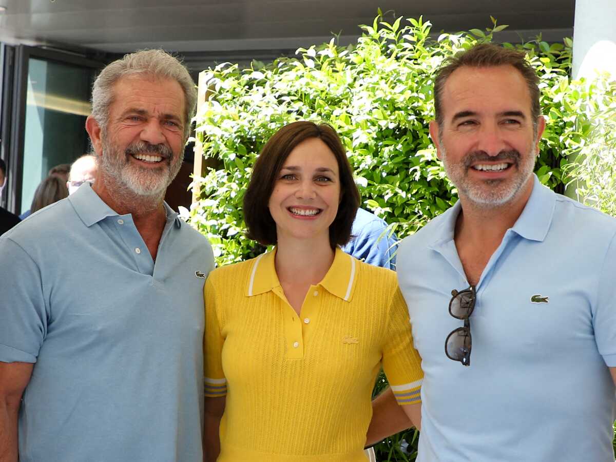 PHOTOS - Jean Dujardin et Nathalie Péchalat complices avec une légende américaine à Roland-Garros