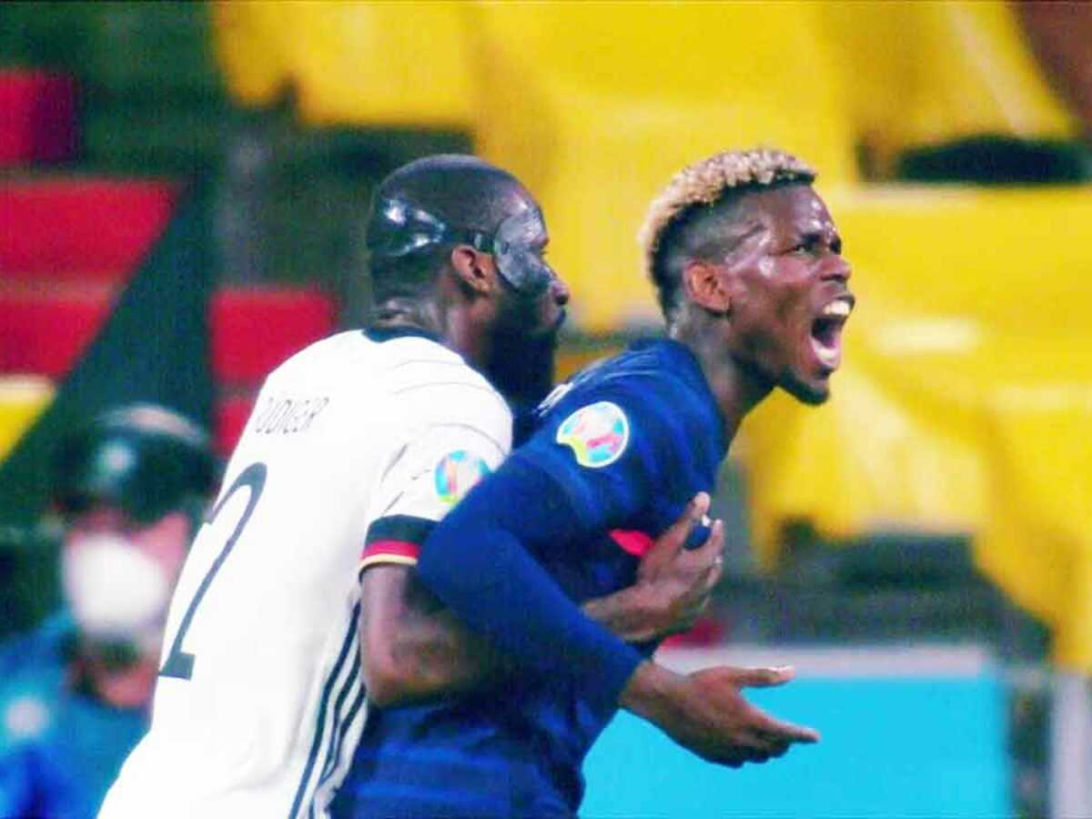 "Euro 2021" : Paul Pogba mordu par un joueur allemand en plein match, les internautes choqués