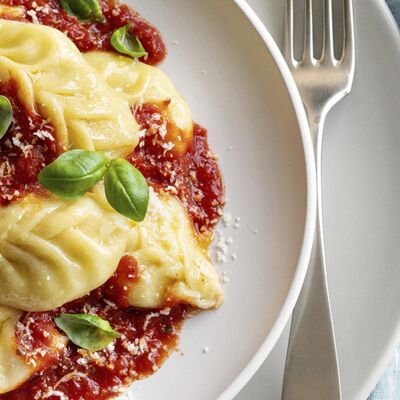 Raviolis à la sauce tomate pour 4 personnes - Recettes - Elle à Table