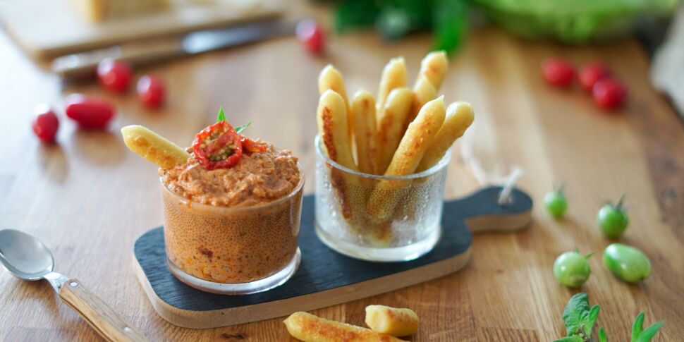 Gnocchi roll à poêler et son dip crémeux à la tomate facile et rapide :  découvrez les recettes de cuisine de Femme Actuelle Le MAG