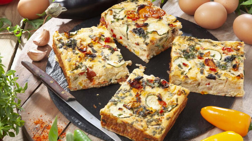 Flan Aux Legumes Du Sud Et A La Brousse Decouvrez Les Recettes De Cuisine De Femme Actuelle Le Mag