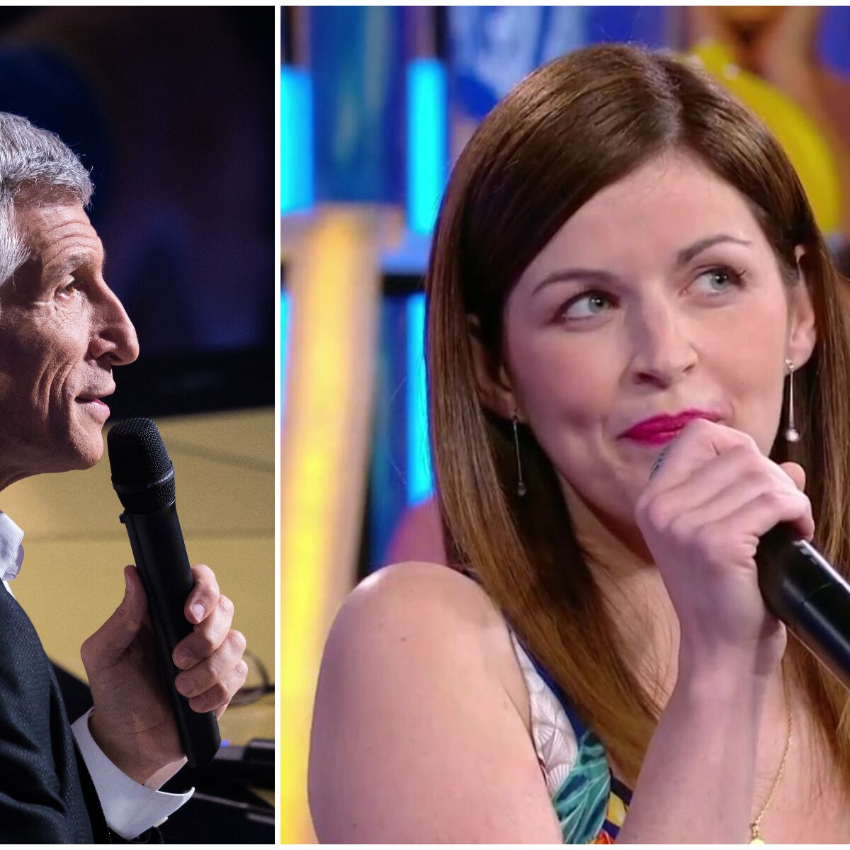 Candidate De N Oubliez Pas Les Paroles Nagui : une candidate de "N'oubliez pas les paroles" très vexée par l'une  de ses remarques : Femme Actuelle Le MAG