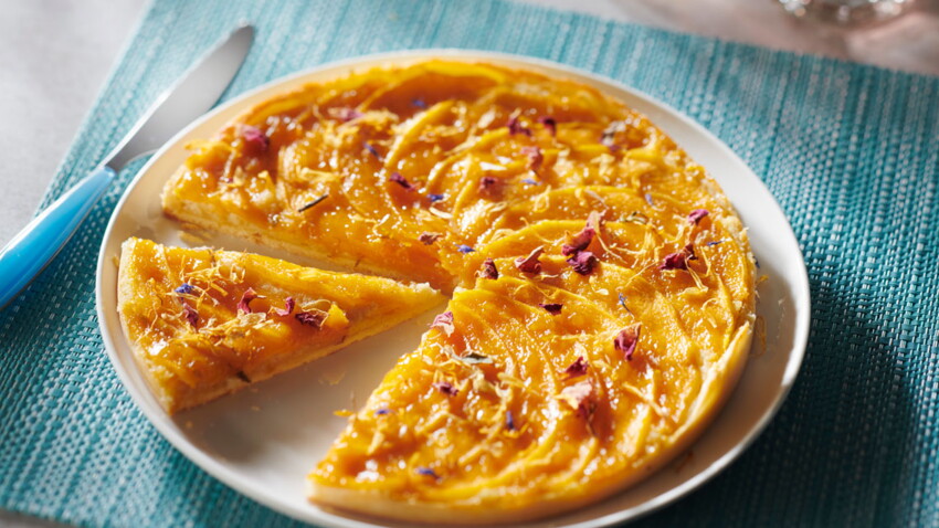 Tarte Fine Au Melon Decouvrez Les Recettes De Cuisine De Femme Actuelle Le Mag