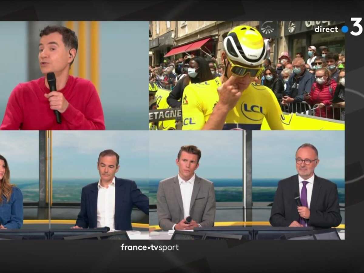 Tour de France 2021 : l’énorme bourde de Laurent Luyat au sujet de la spectatrice qui a fait chuter les coureurs
