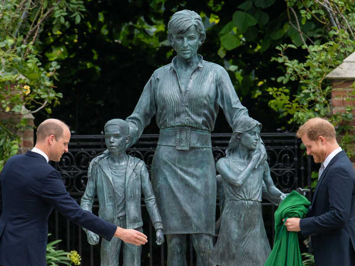 Lady Di : sa statue vivement critiquée sur la Toilé