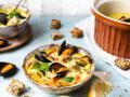 Soupe de moules au bouillon provençal & croûtons
