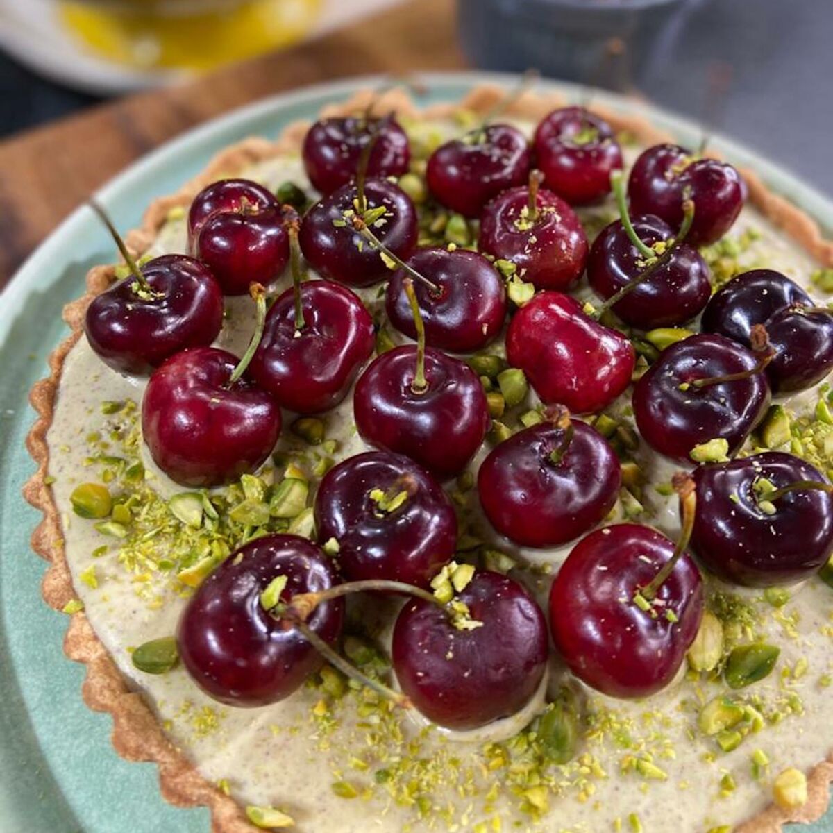 Tarte Cerise Pistache La Recette D Ete Facile Et Coloree De Laurent Mariotte Femme Actuelle Le Mag Tarte Cerise Pistache La Recette D Ete Facile Et Coloree De Laurent Mariotte Femme Actuelle Le Mag