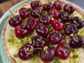 Tarte cerise-pistache : la recette d’été facile et colorée de Laurent Mariotte