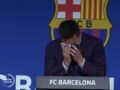 Lionel Messi en larmes : il fait ses adieux au FC Barcelone, les internautes émus