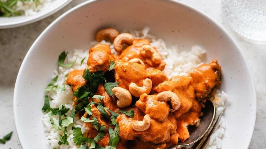 Poulet au curry et riz basmati rapide découvrez les recettes de