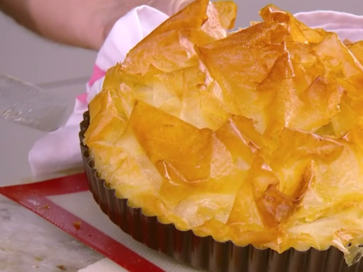 Tous En Cuisine La Recette De La Croustade De Pommes De Cyril Lignac Femme Actuelle Le Mag