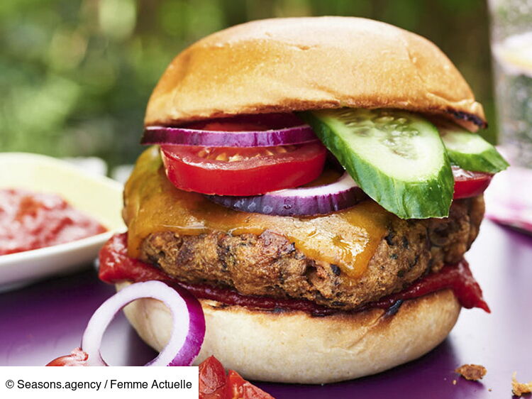 Burger de seitan au cheddar découvrez les recettes de cuisine de