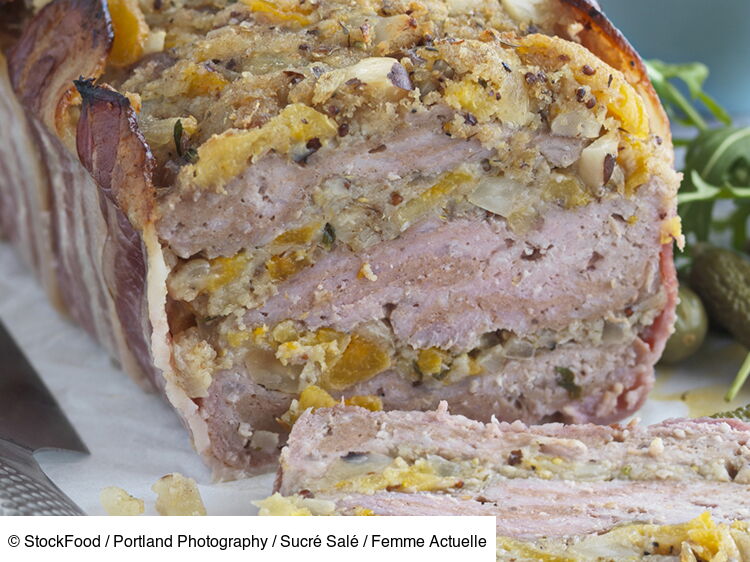 Terrine de veau et de porc aux abricots secs et aux noix découvrez