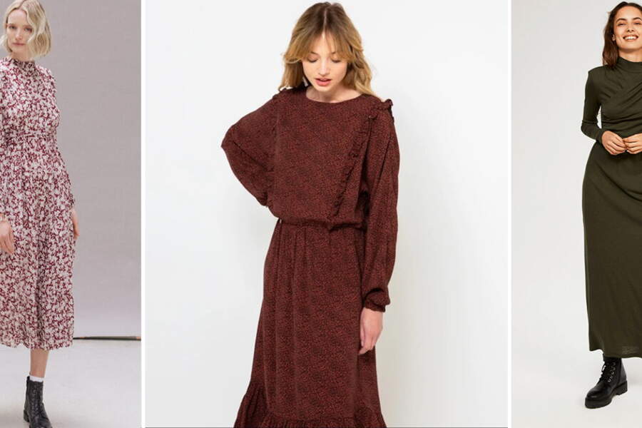 Robe longue automnehiver 20212022 top des nouveautés à adopter