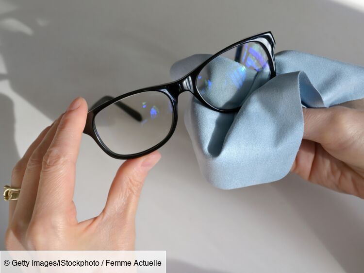 3 astuces pour nettoyer ses lunettes de vue sans les rayer : Femme Actuelle  Le MAG