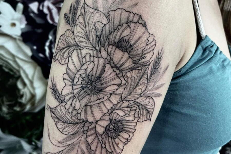 45 idées de tatouage floral - Femme Actuelle