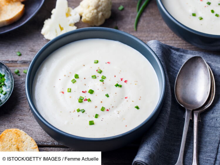 Velouté de choux fleur au Thermomix rapide : découvrez les recettes de