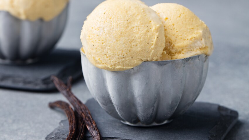 Glace Vanille Au Thermomix Decouvrez Les Recettes De Cuisine De Femme Actuelle Le Mag