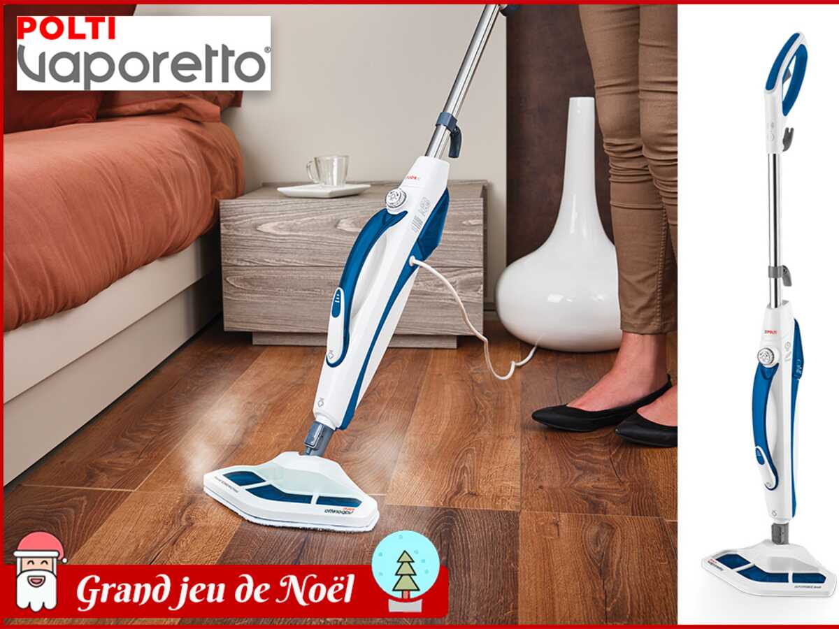Gagnez votre balai vapeur Polti Vaporetto SV460_Double pour nettoyer toute votre maison !